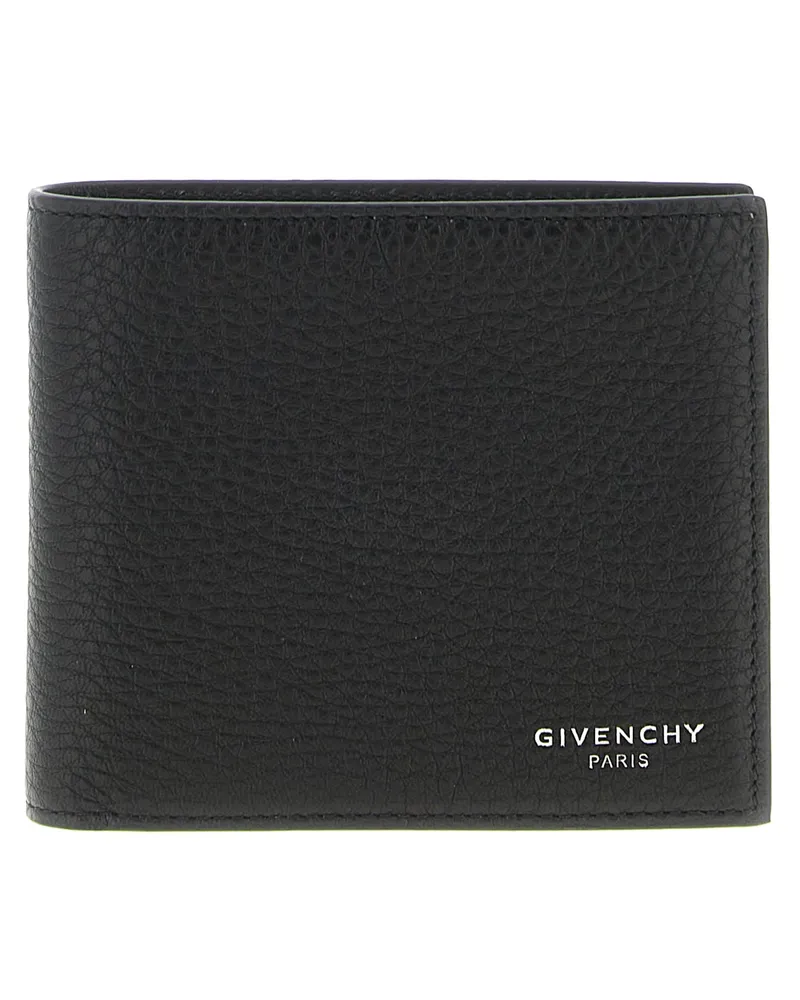 Givenchy Geldbörse aus genarbtem Leder Black