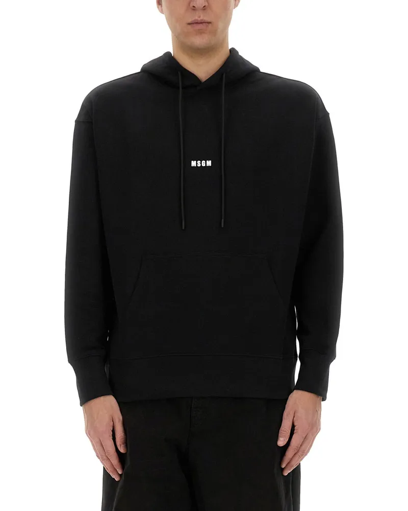 MSGM Hoodie Black