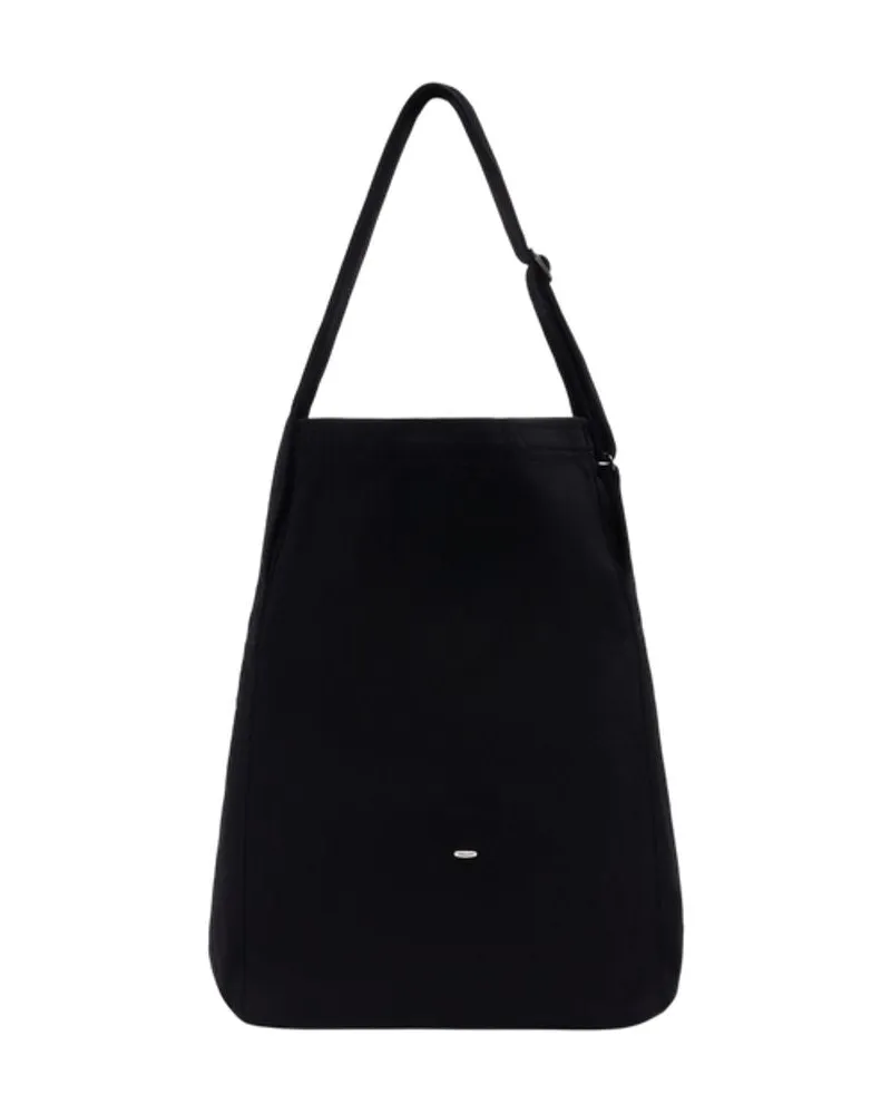 Our Legacy Sling-Umhängetasche  aus Baumwolle in Schwarz Schwarz