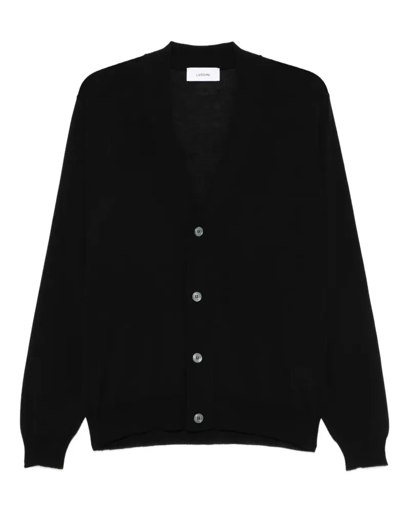LARDINI Woll -Strickjacke mit Knöpfen 999