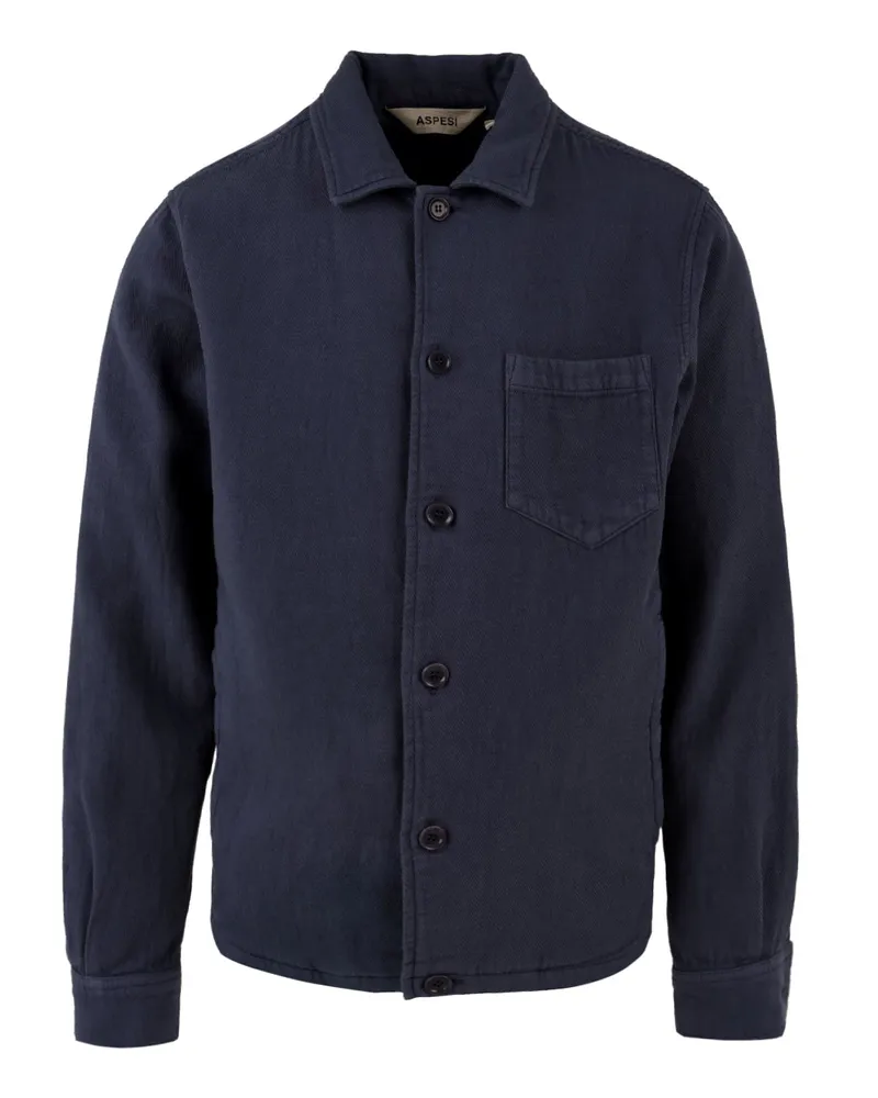 ASPESI Hemden blau Blue
