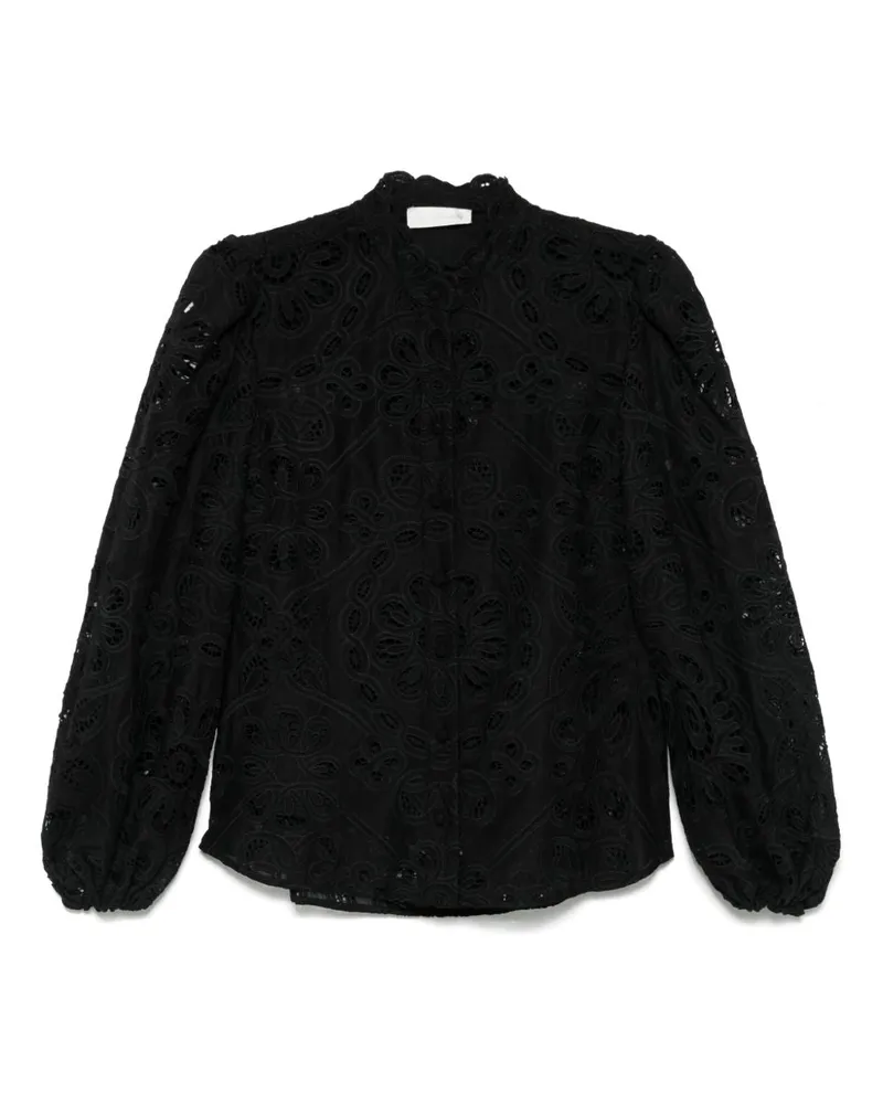 Zimmermann Hemden schwarz Black