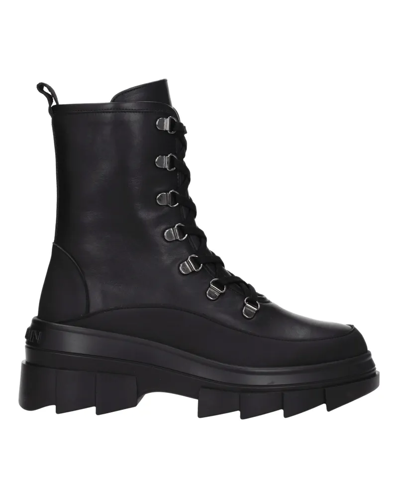 Stuart Weitzman Damens Lederstiefel Schwarz -