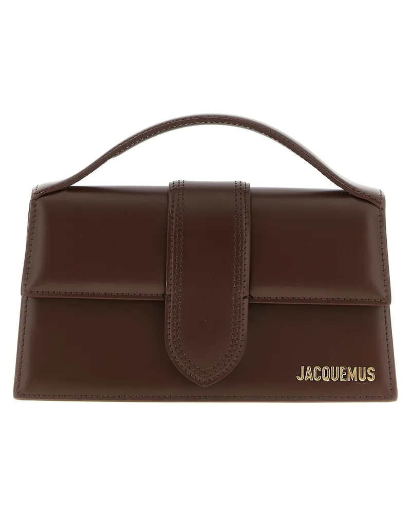 Jacquemus Handtasche „Le Grand Bambino“ von Brown