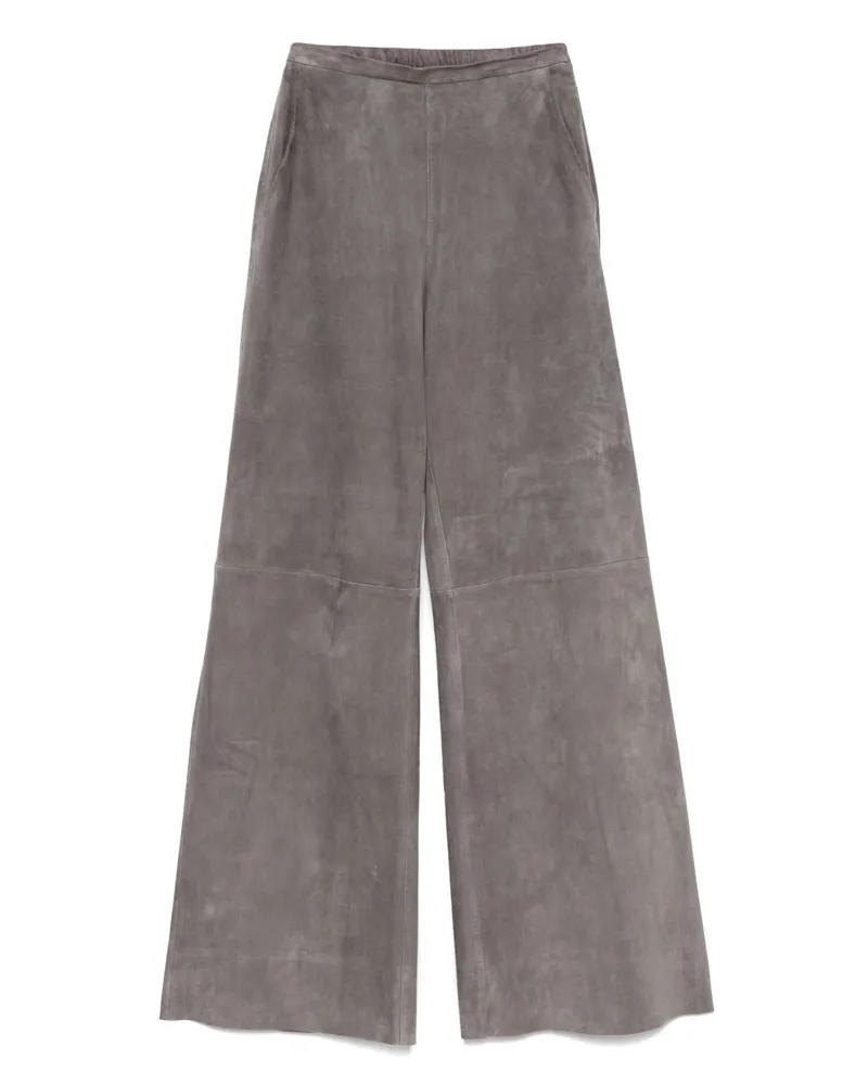 forte_forte Lederhose Beige