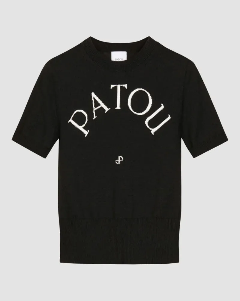 Patou Pullover Schwarz Black
