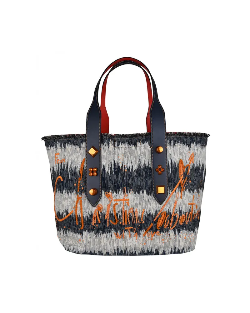 Christian Louboutin Frangibus Medium Tote Tasche Blue