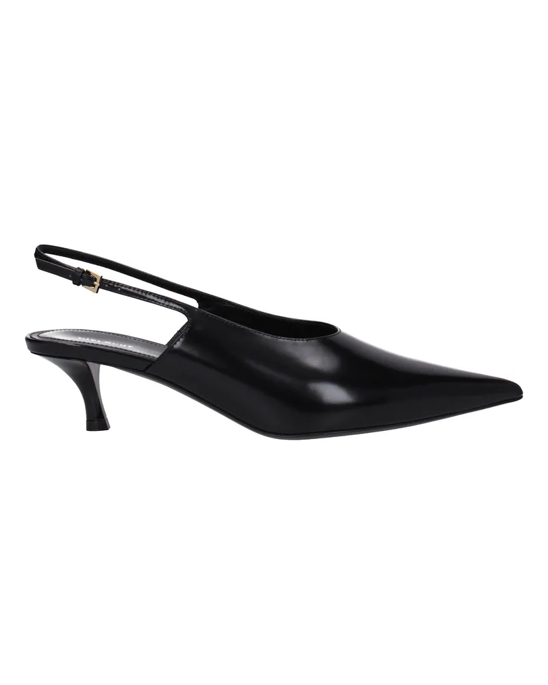 Givenchy Damens Sandalen aus schwarzem Leder -