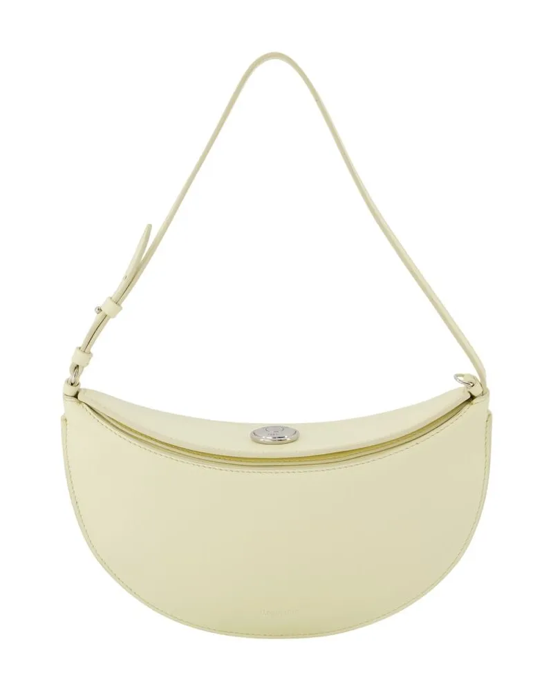 Jacquemus Le Petit Calisso Rond  Leder Gelb Gelb