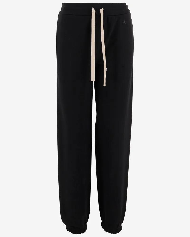 Jil Sander Cotton Pants Black