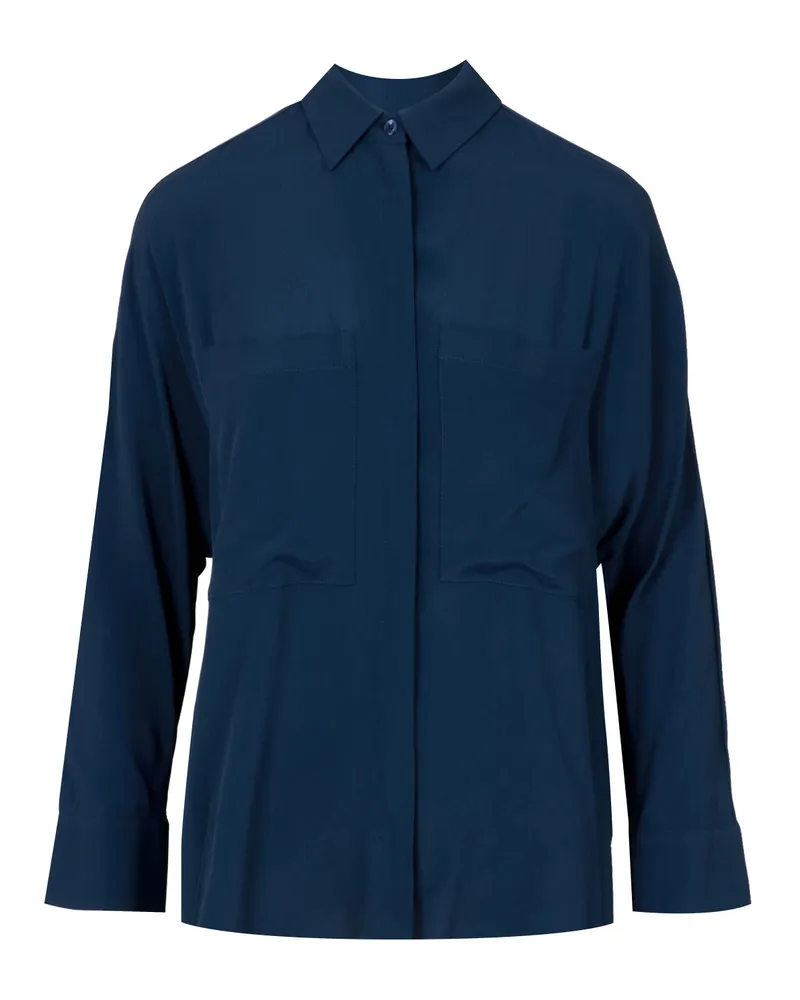 Semicouture Halbblutshemden blau Blue