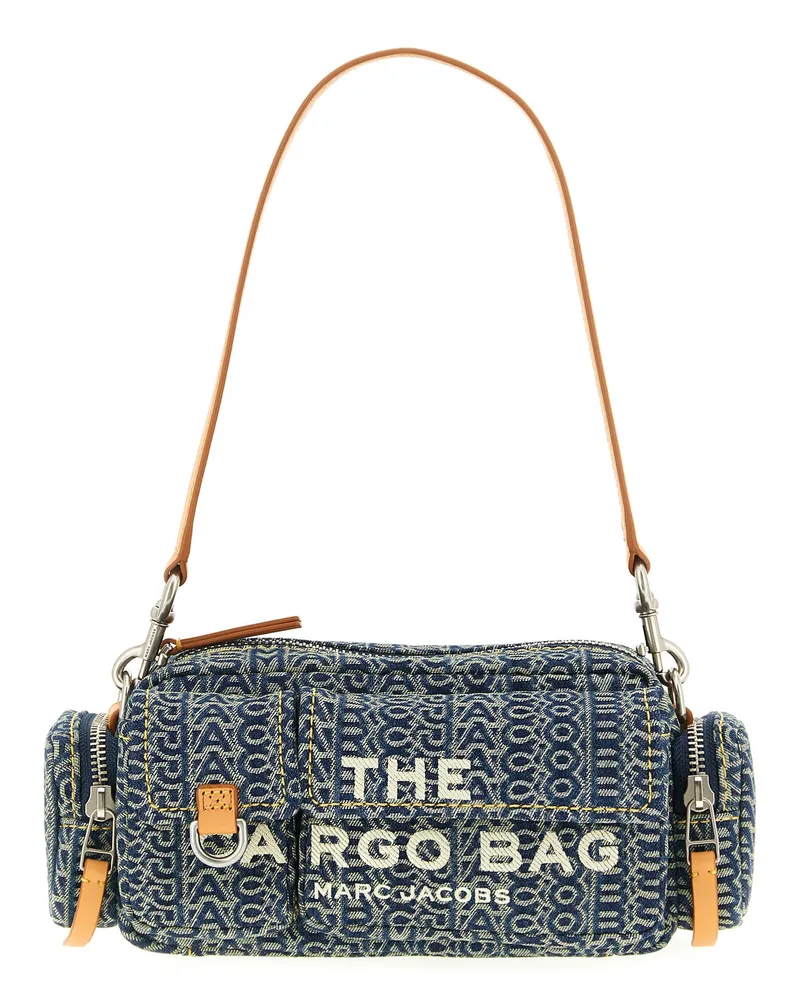 Marc Jacobs Umhängetasche „The Cargo Monogram Denim Blue