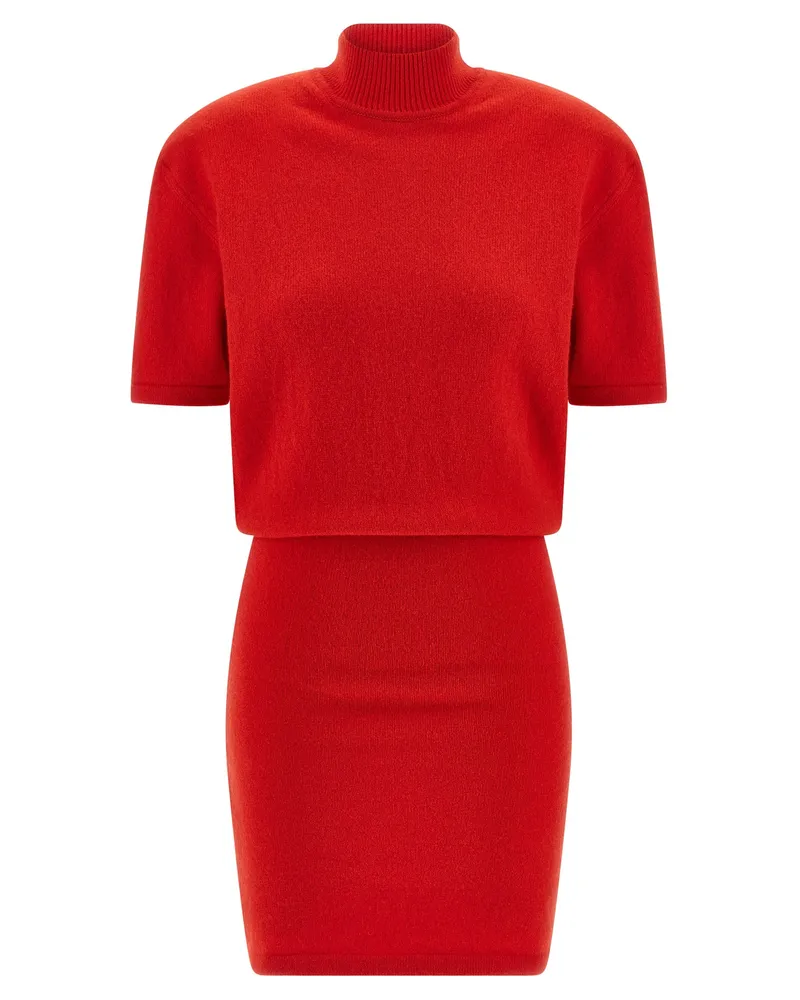 Jacquemus La Robe Bile Bile Castagna' Kleid Red