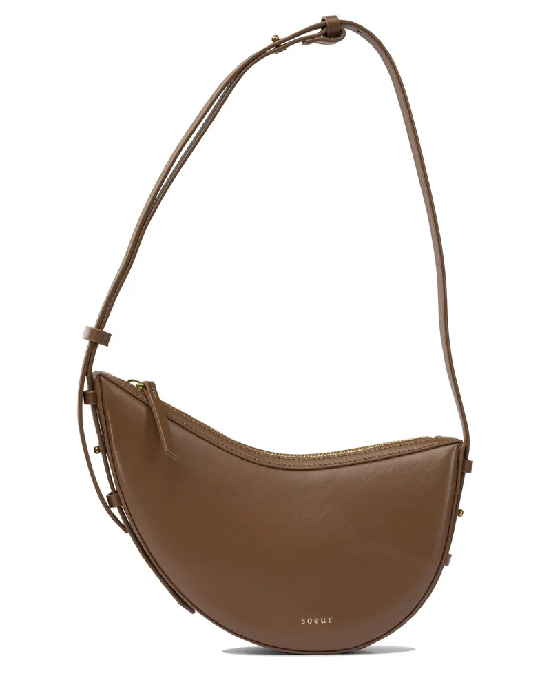 Soeur Wino“ Umhängetasche Brown
