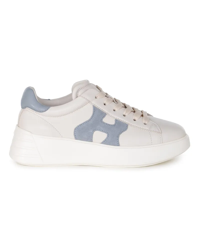 Hogan Rebellen" -Sneaker aus Leder Ivory