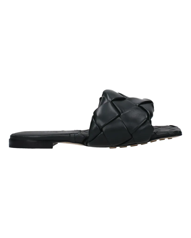 Bottega Veneta Hausschuhe und Hufe Frauen Lederblau/Tinte -