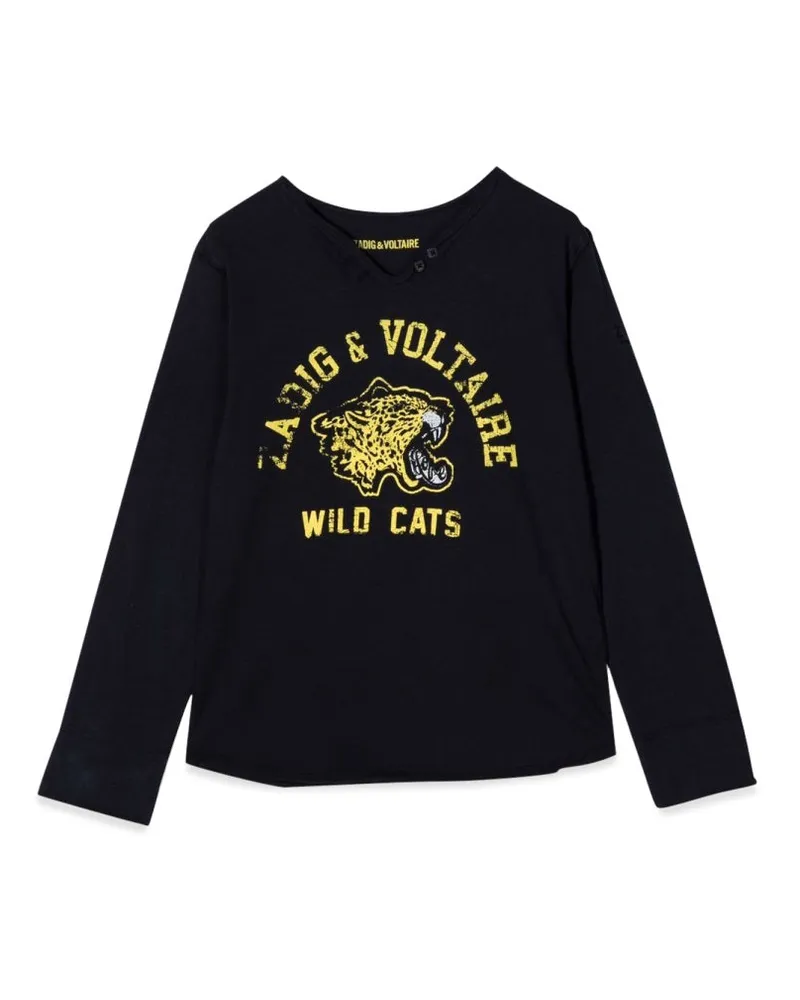 Zadig & Voltaire Zadig & Voltaire Maglietta A Manica Lunga Blue