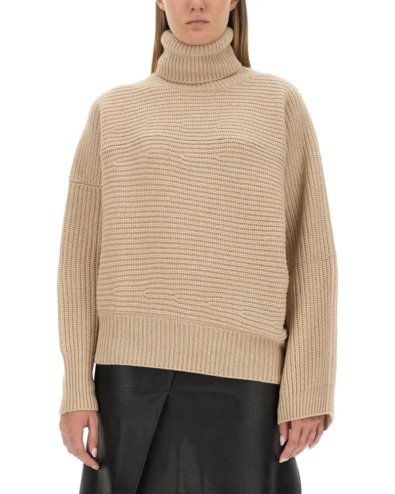 Stella McCartney Stella Mc Cartney Rollkragenpullover Hemd Beige
