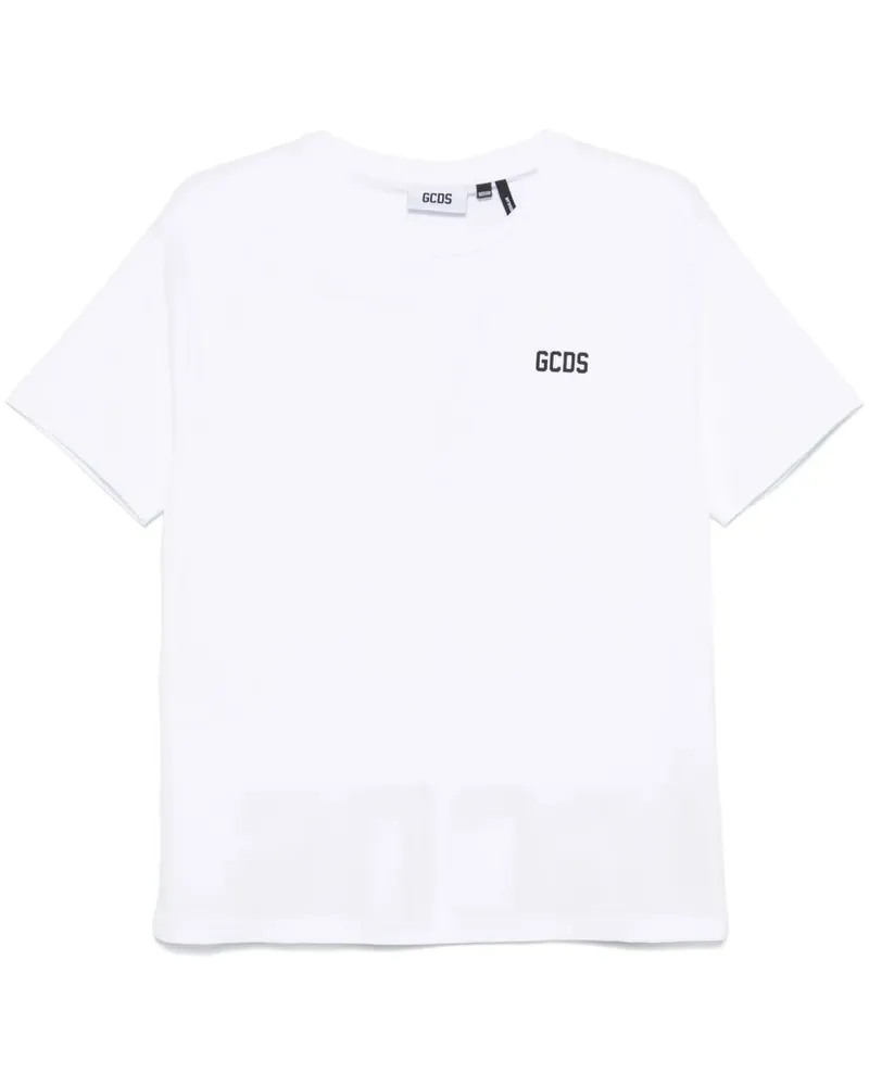 GCDS Low Band Logo T-Shirt White