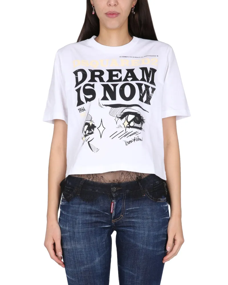Dsquared2 T -Shirt mit Logo White