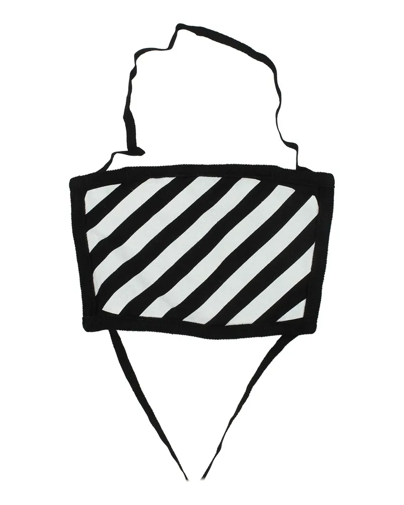 OFF-WHITE Off White Gesichtsmaske Herrens Baumwolle Schwarz -