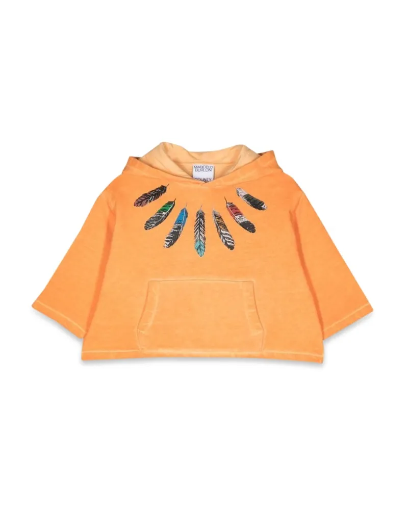 Marcelo Burlon | County of Milan Marcelo Burlon County von Mailand Hoodie Orange