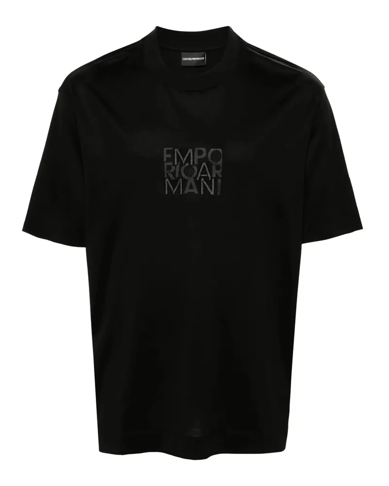 Emporio Armani T -Shirts und Polos schwarz Black