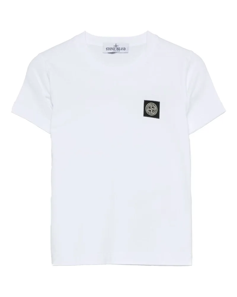 Stone Island T -Shirt mit Logo White