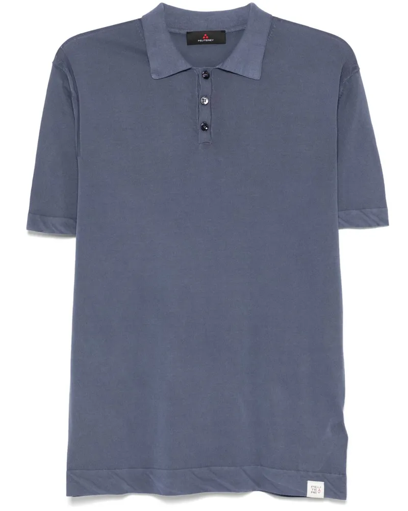 Peuterey Peutery -Baumwoll -Polo -Hemd Clear