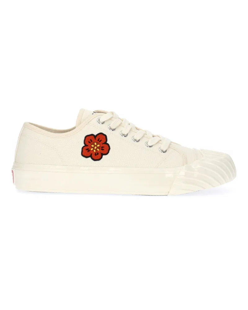 Kenzo Herrens Sneakers Stoff Beige/Creme -