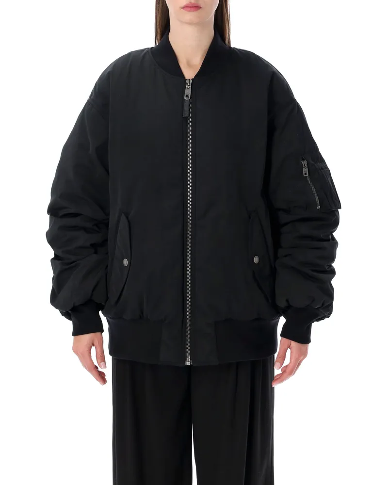 Dolce & Gabbana Mäntel Schwarz Black