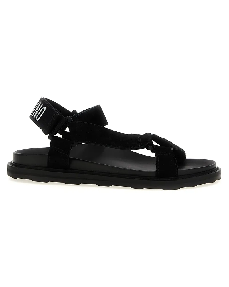 Moschino sportliche' Sandalen Black