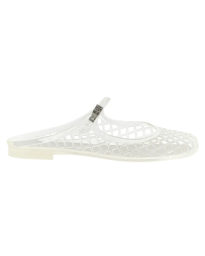 Tory Burch Mello Mary Jane Jelly“ Sabots White
