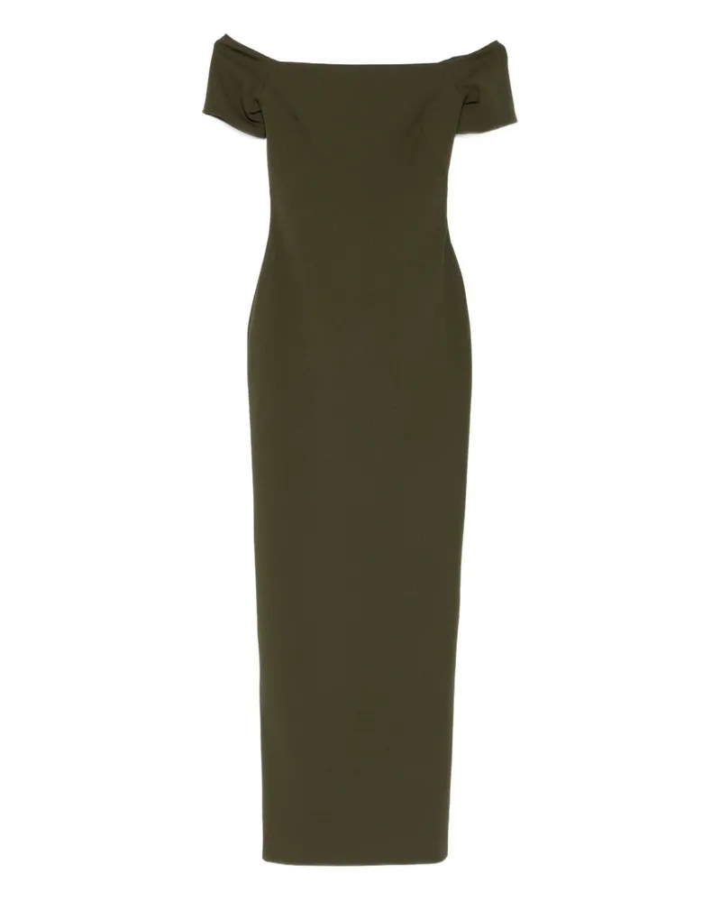 Solace London Nile Maxikleid Green