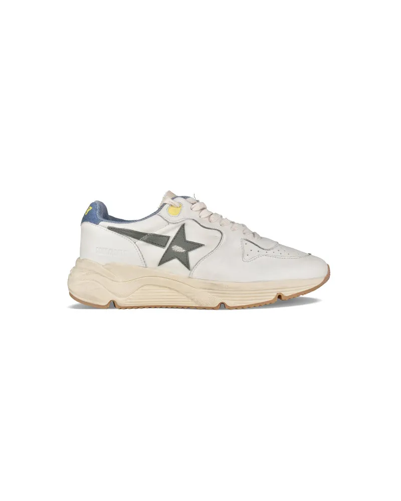 Golden Goose Deluxe Marke Running Sohle Sneakers White
