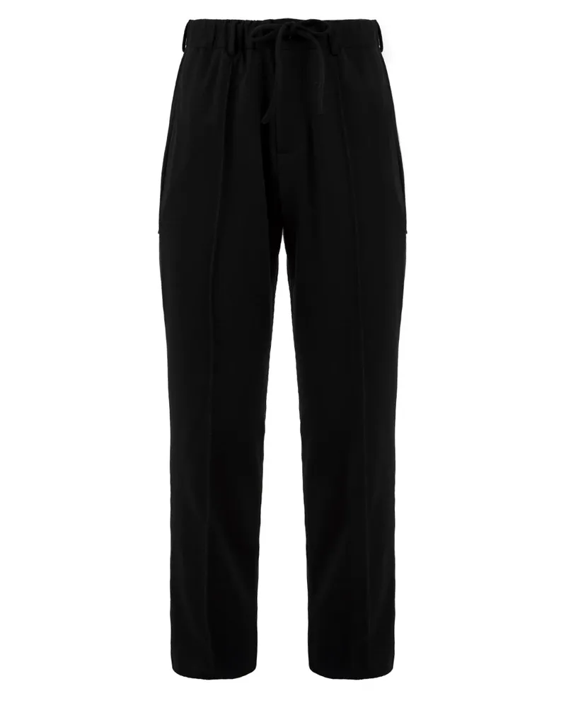 Daniele Alessandrini Hosen schwarz Black