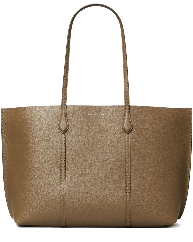 Tory Burch Perry Ledertasche Marrone