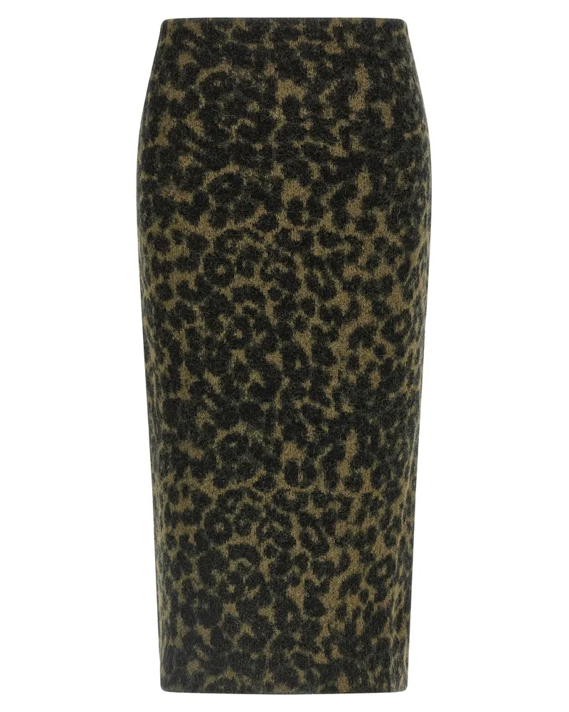 NUDE Nacktwollrock Green