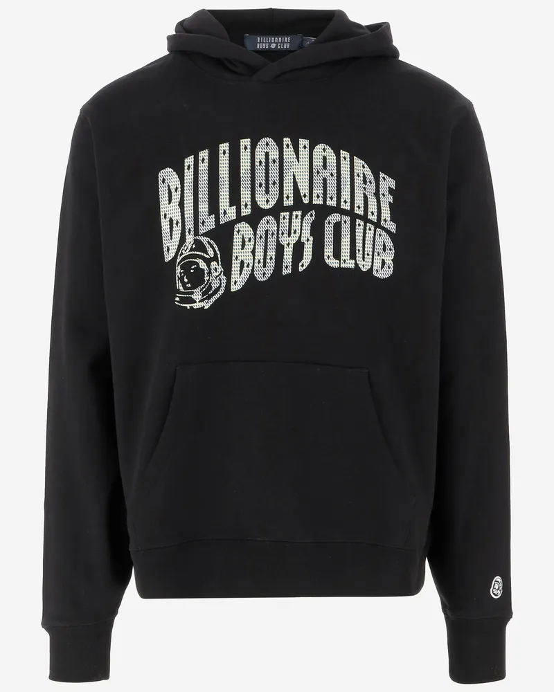 Billionaire Milliardär Baumwoll -Sweatshirt mit Logo Black