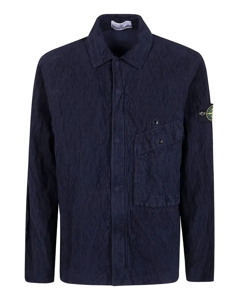 Stone Island Hemden blau Blue