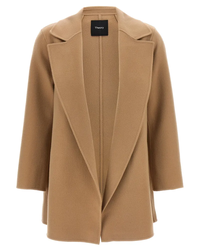 Theory Theorie 'Clairen' Mantel Beige