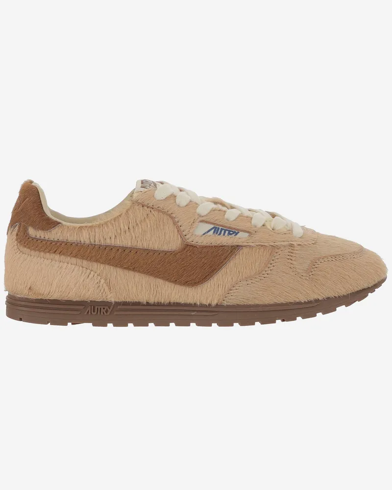 AUTRY Windspin Leder -Turnschuhe Brown