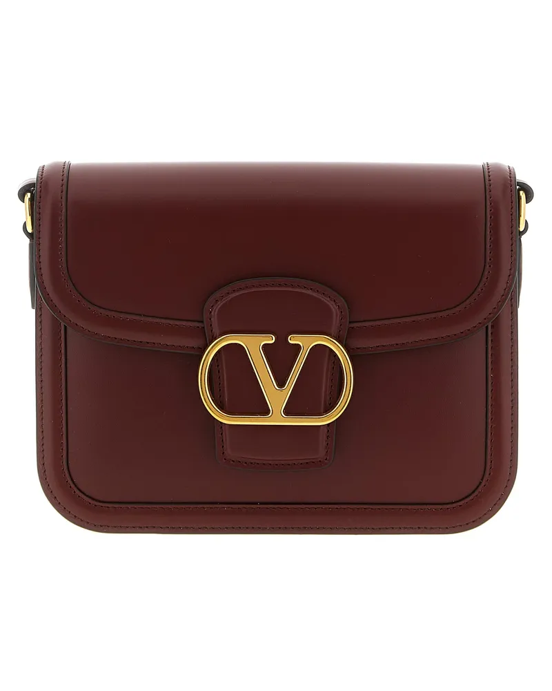 Valentino Garavani Valentino Garavani '9 bis 5' kleine Umhängetasche Bordeaux