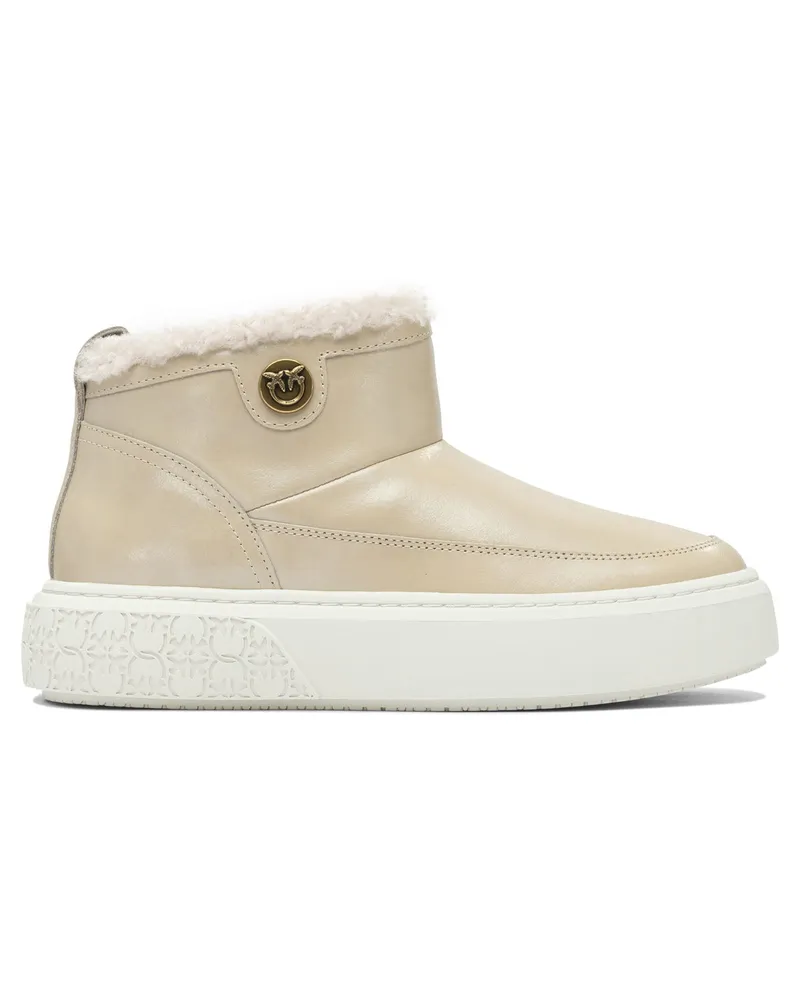 Pinko Stiefeletten Beige