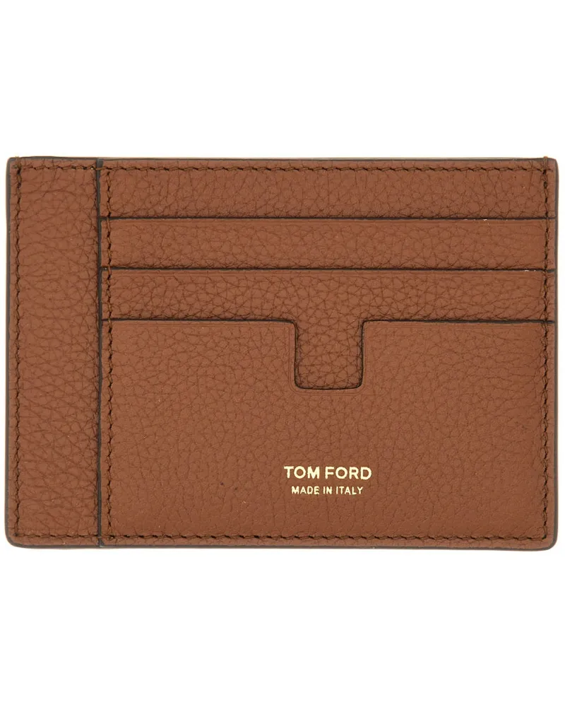 Tom Ford Lederkartenhalter Buff
