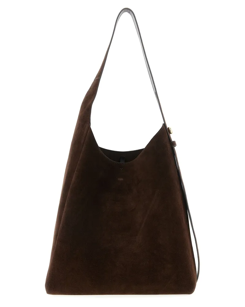 Tory Burch Romy Hobo' Umhängetasche Brown