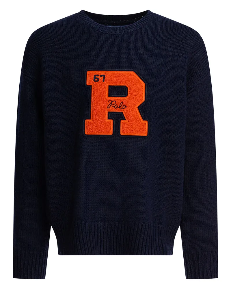 Ralph Lauren Vintage“ Rundhalspullover Blue