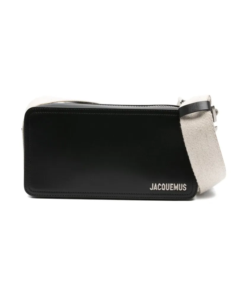 Jacquemus le Cuerda Horizontal Crossbody Bag Black