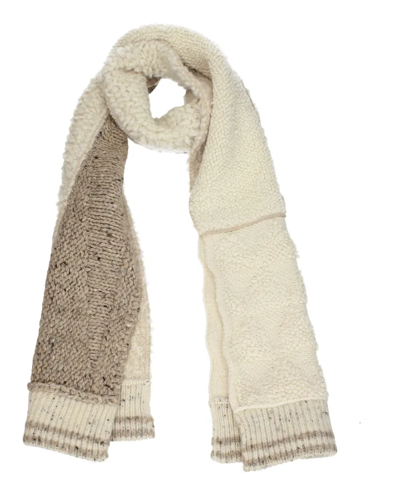 Bottega Veneta Damens Wollschal Beige/Natur -