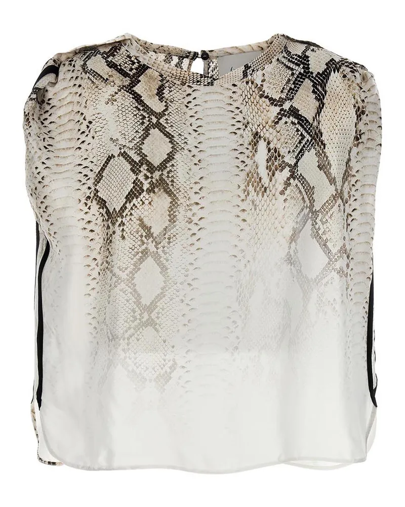NUDE Schlangen' Bloshirt Multicolor